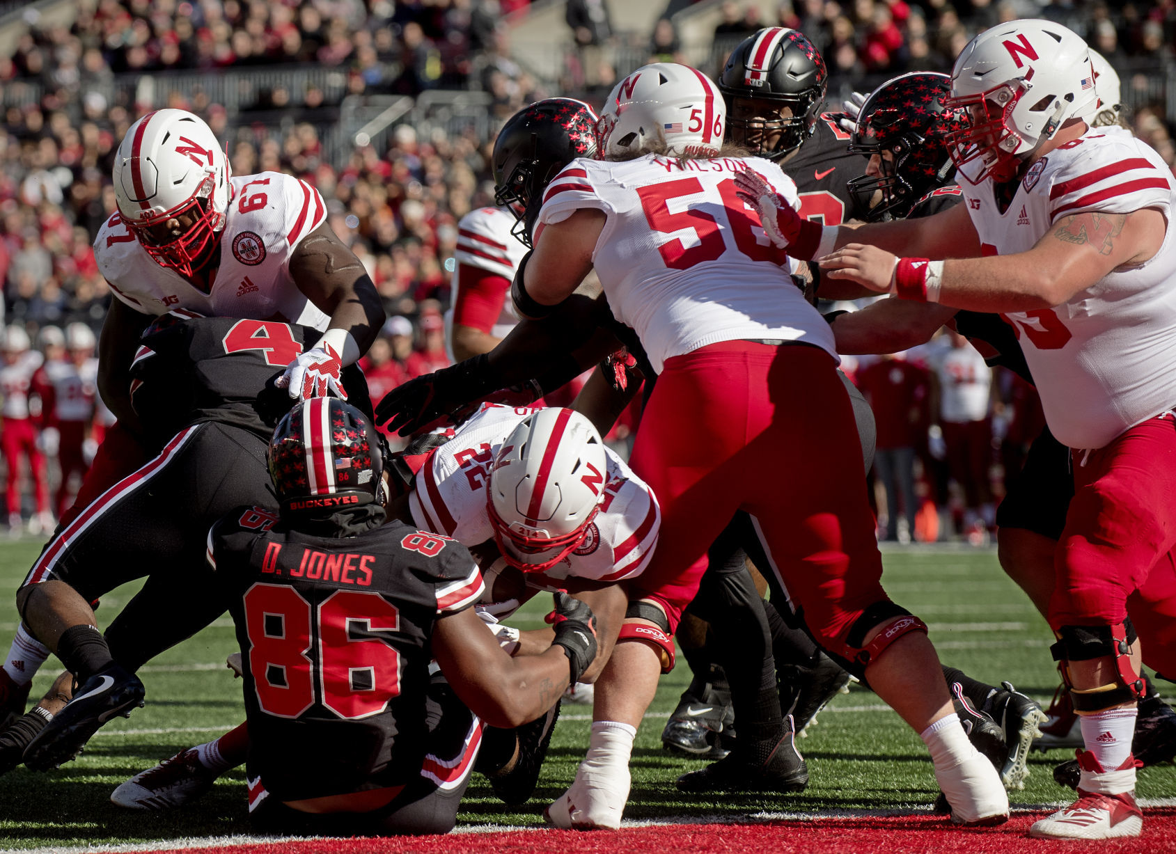 Nebraska vs. Ohio State, 11.3.18